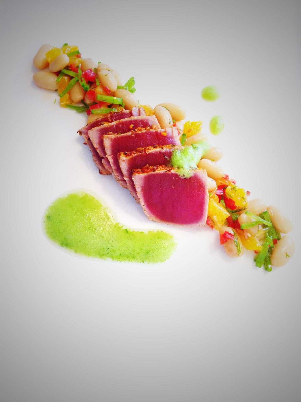 Seared Tuna Plate