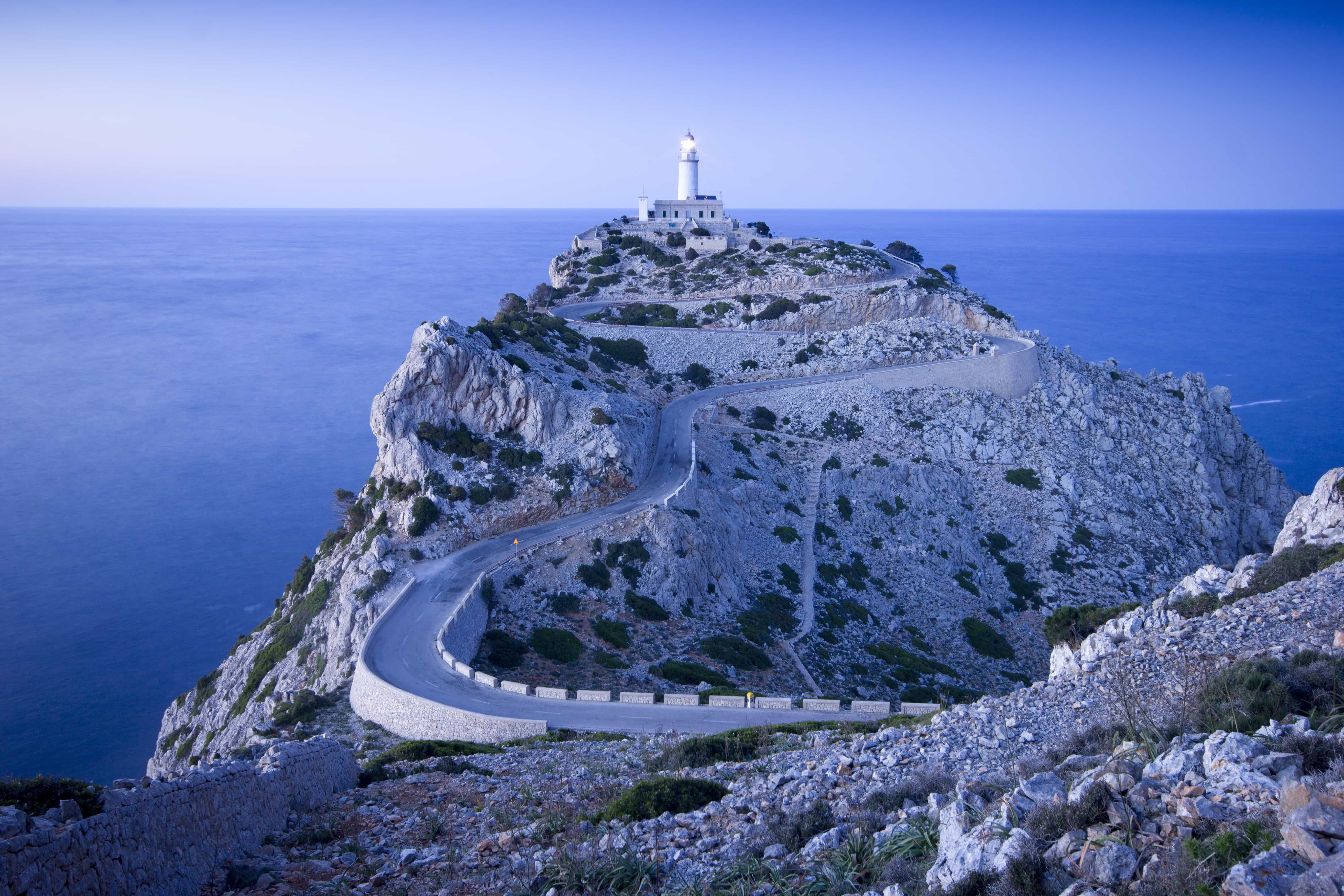 Lighthouse on Cap de Formentor in Mallorca