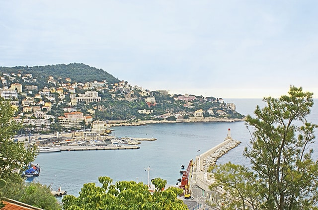 A beautiful port in the south of France.