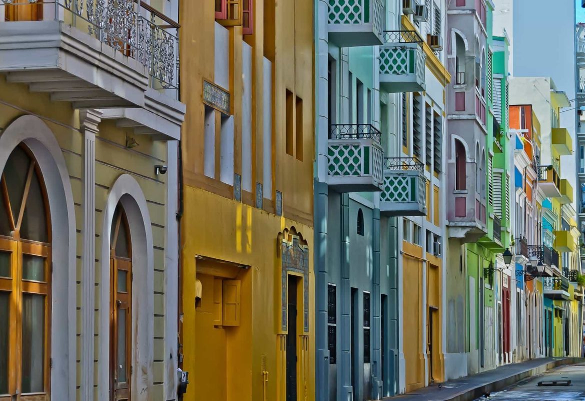 Visit the colourful old town of San Juan on your Puerto Rican yacht charter