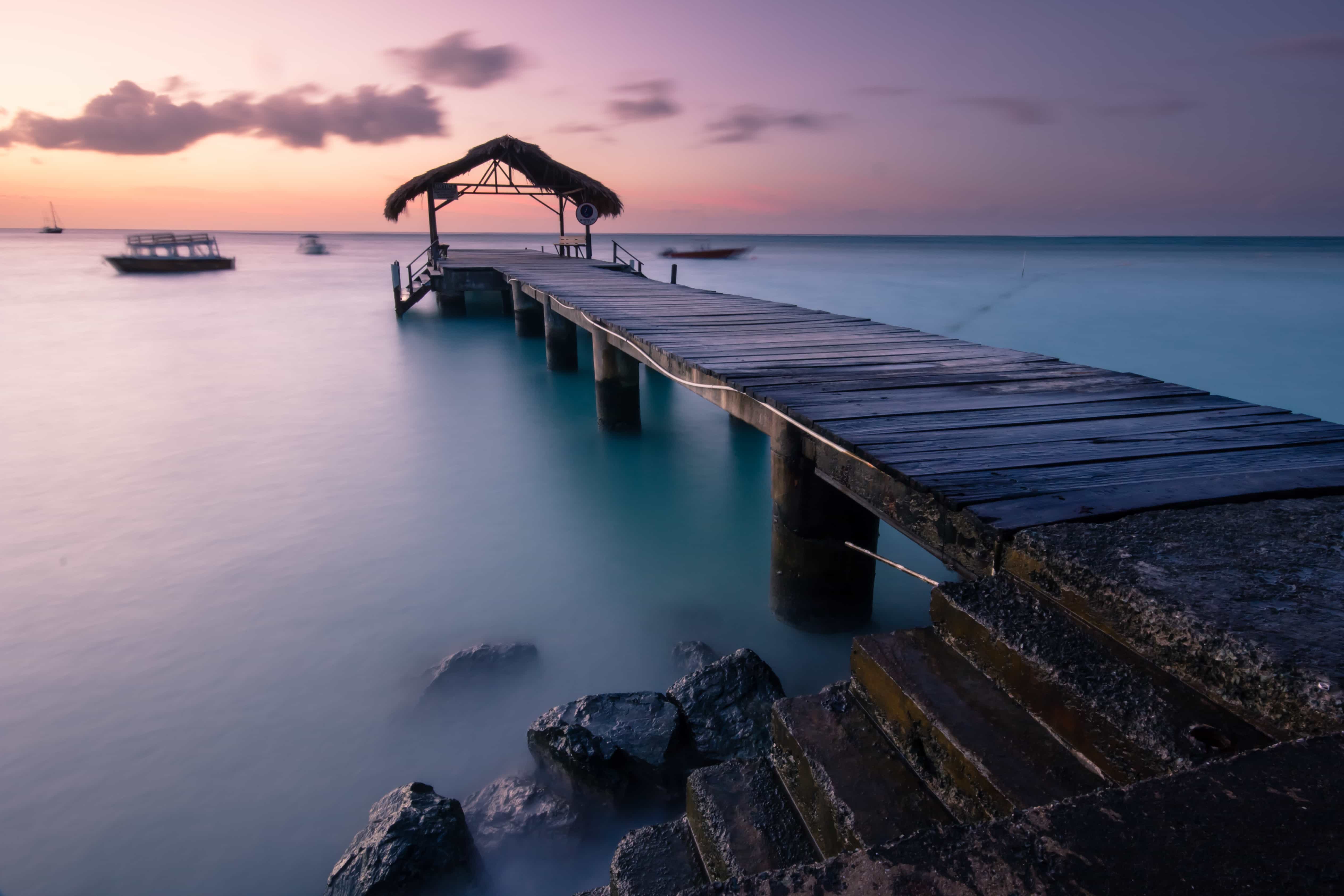 Dock in Trindad and Tobago