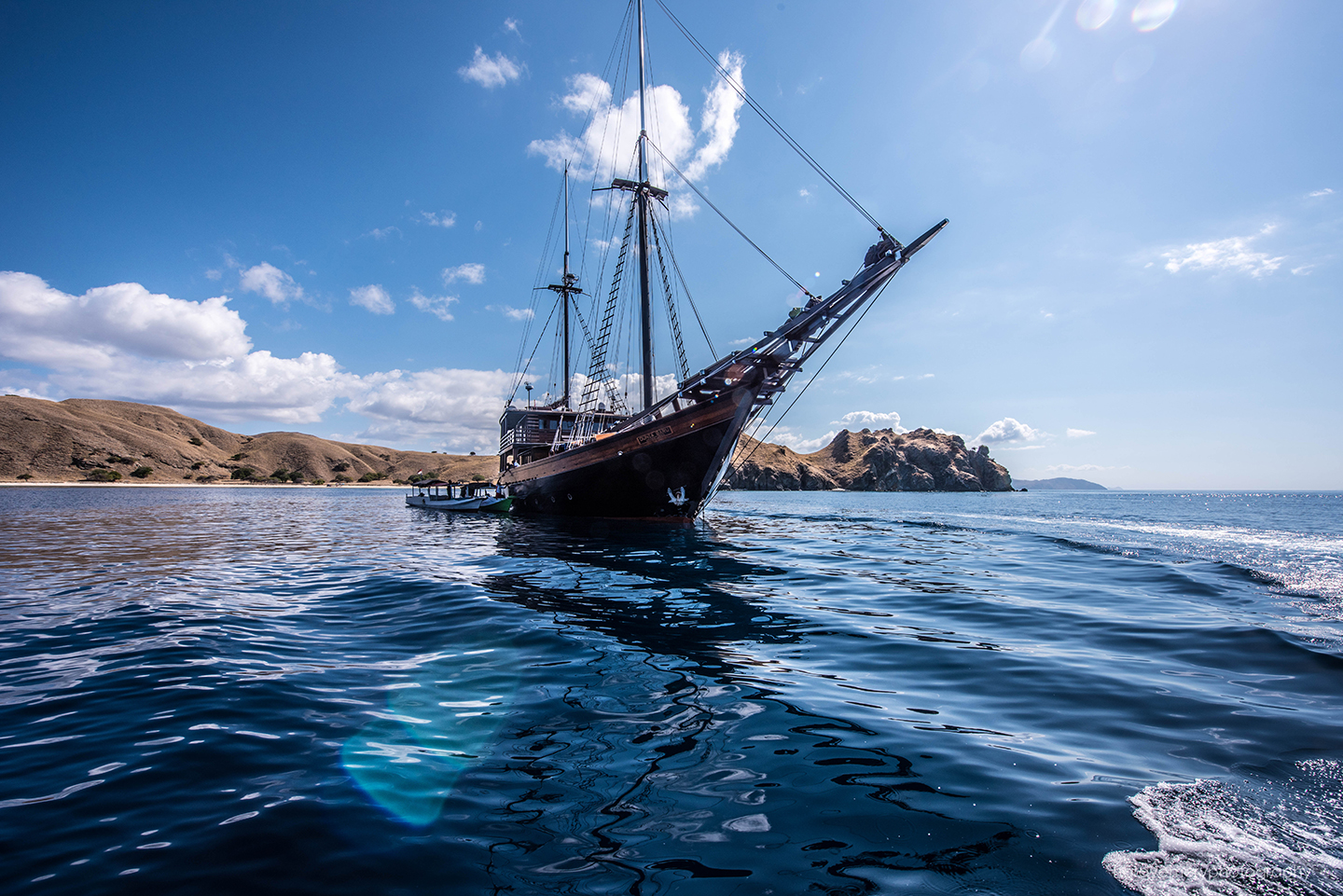 wooden boat on the water 