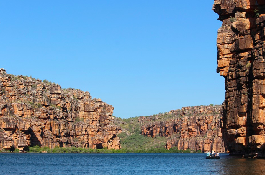 jagged rocks of The Kimberley in Australia
